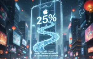 Apple Secures 25% of China’s Smartphone Market on Strong iPhone 17 Demand banneer image