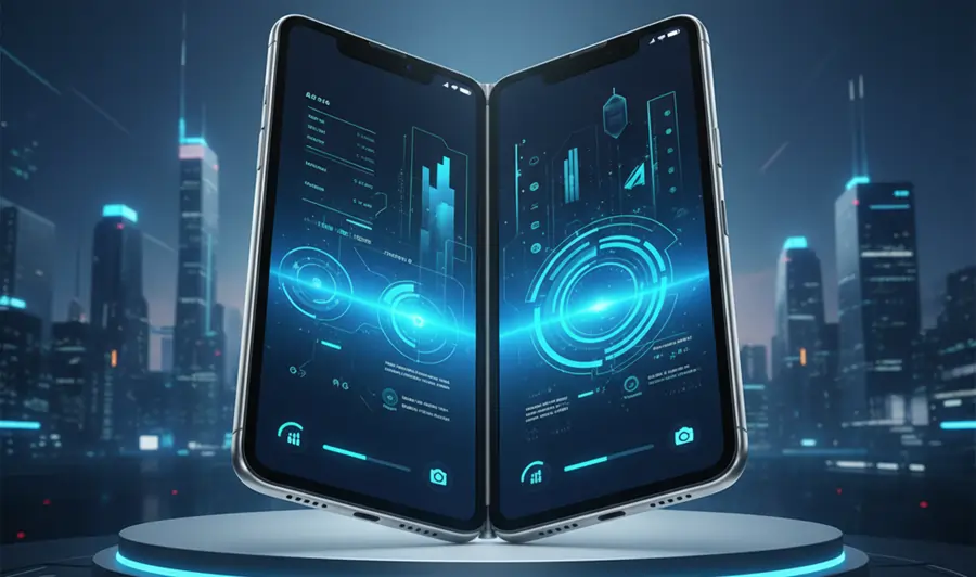 Apple foldable iphone image