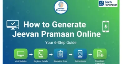 “how to generate jeevan pramaan online banner