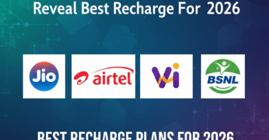 Jio, Airtel, Vi and BSNL Reveal Best Recharge Plans for 2026: Full Comparison